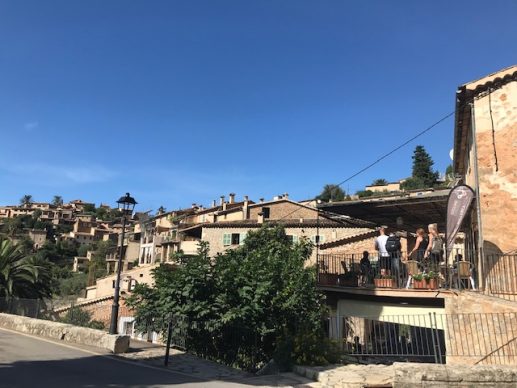 A town
