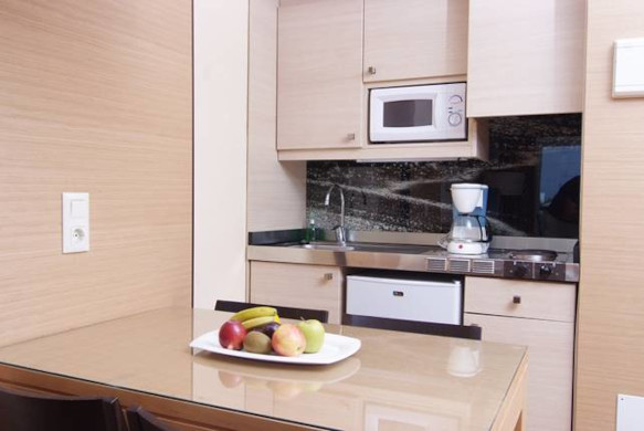 A small kitchen